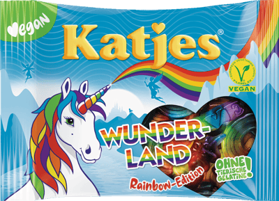Modelbillede af Katjes Wunderland Rainbow 175g