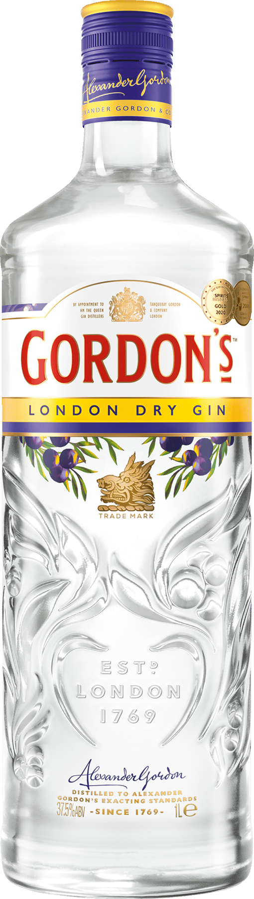 Gordon's Gin 37,5% 1 l.