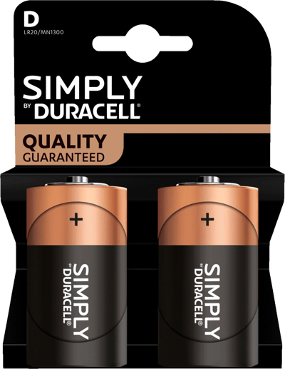 Modelbillede af Duracell Simply D K2