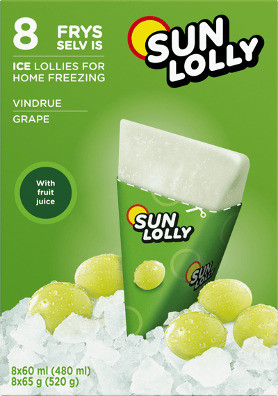 Modelbillede af Sun Lolly Vindrue 8stk