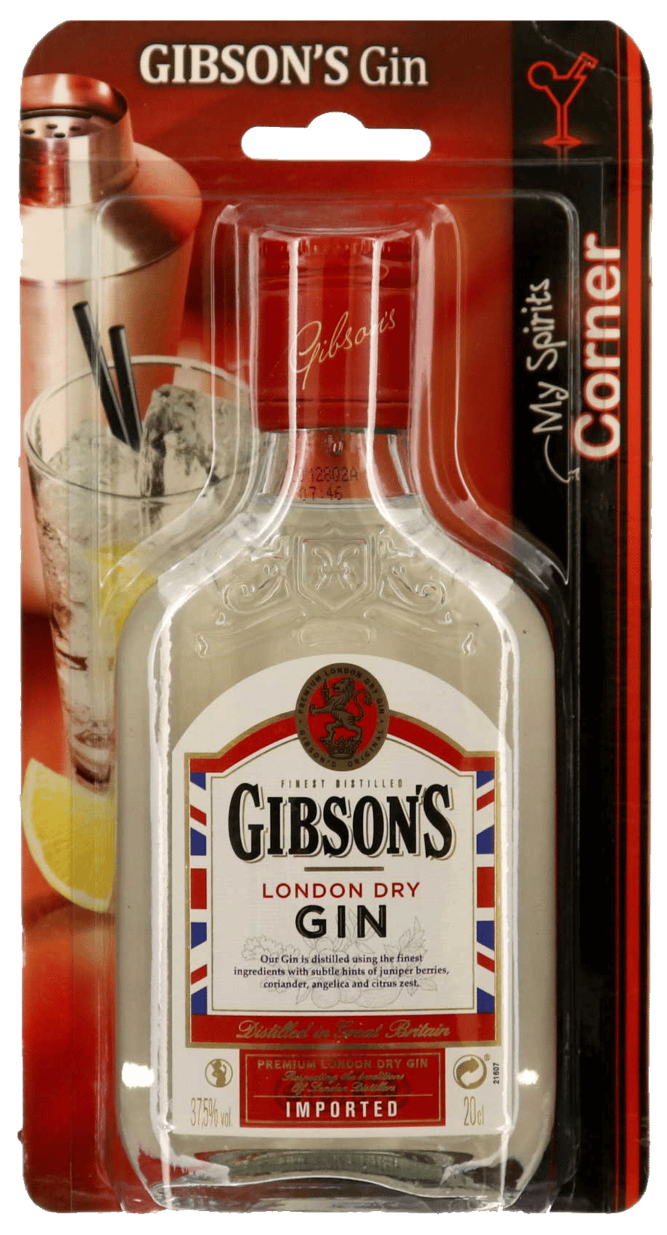 Gibson's Gin 37,5% 20 cl.