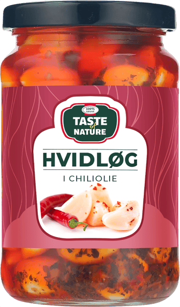 Modelbillede af Hvidløg i Chiliolie 180/290 g