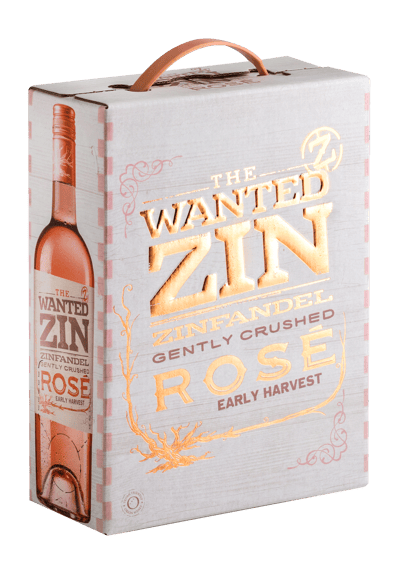 1 Bag-in-box The Wanted Zin Zinfandel Rosé 3l BIB