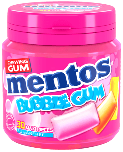 1 stk. Mentos Gum Bubble 120 g