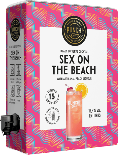 Modelbillede af Punch Club Sex on the Beach 12,5% 1,5l