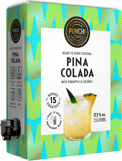 Modelbillede af Punch Club Pina Colada 12,5% 1,5l