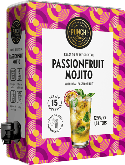 Modelbillede af Punch Club Passion Mojito 12,5% 1,5l