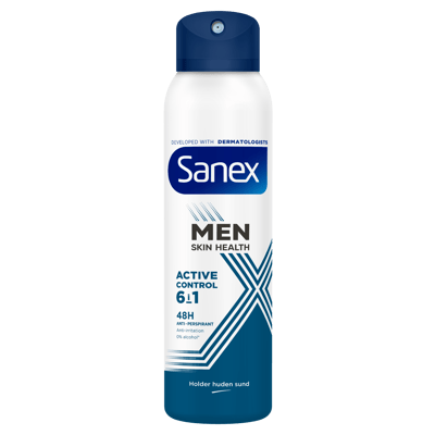 Modelbillede af Sanex For Men Dermo Active Control Deospray 150 ml.