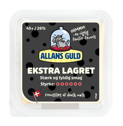 Modelbillede af +45 Allans Guld i Skiver XL 200 g