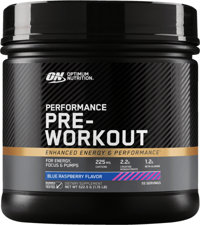 Modelbillede af Optimum Nutrition Pre-Workout Blue Raspberry 330 g