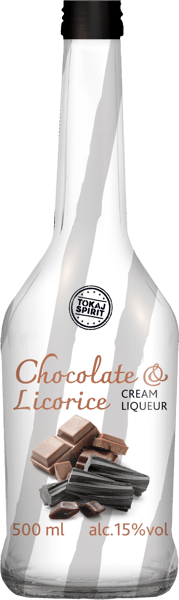 Modelbillede af Chocolate & Licorice flavoured cream liqueur 15% 0,5l.