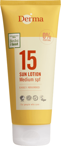 Modelbillede af Derma Sol Creme SPF15 200 ml