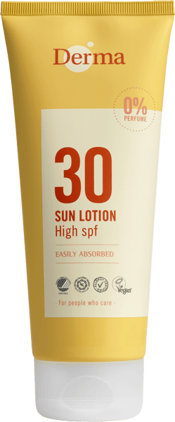 Modelbillede af Derma Sol Creme SPF30 200 ml