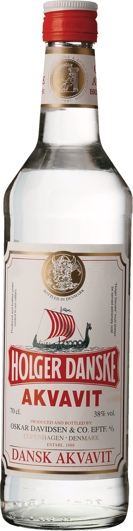 Holger Danske Akvavit 38% 0,7l