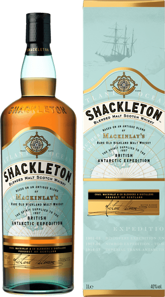 Modelbillede af Shackleton Scotch Blended Malt 40 % 1l.