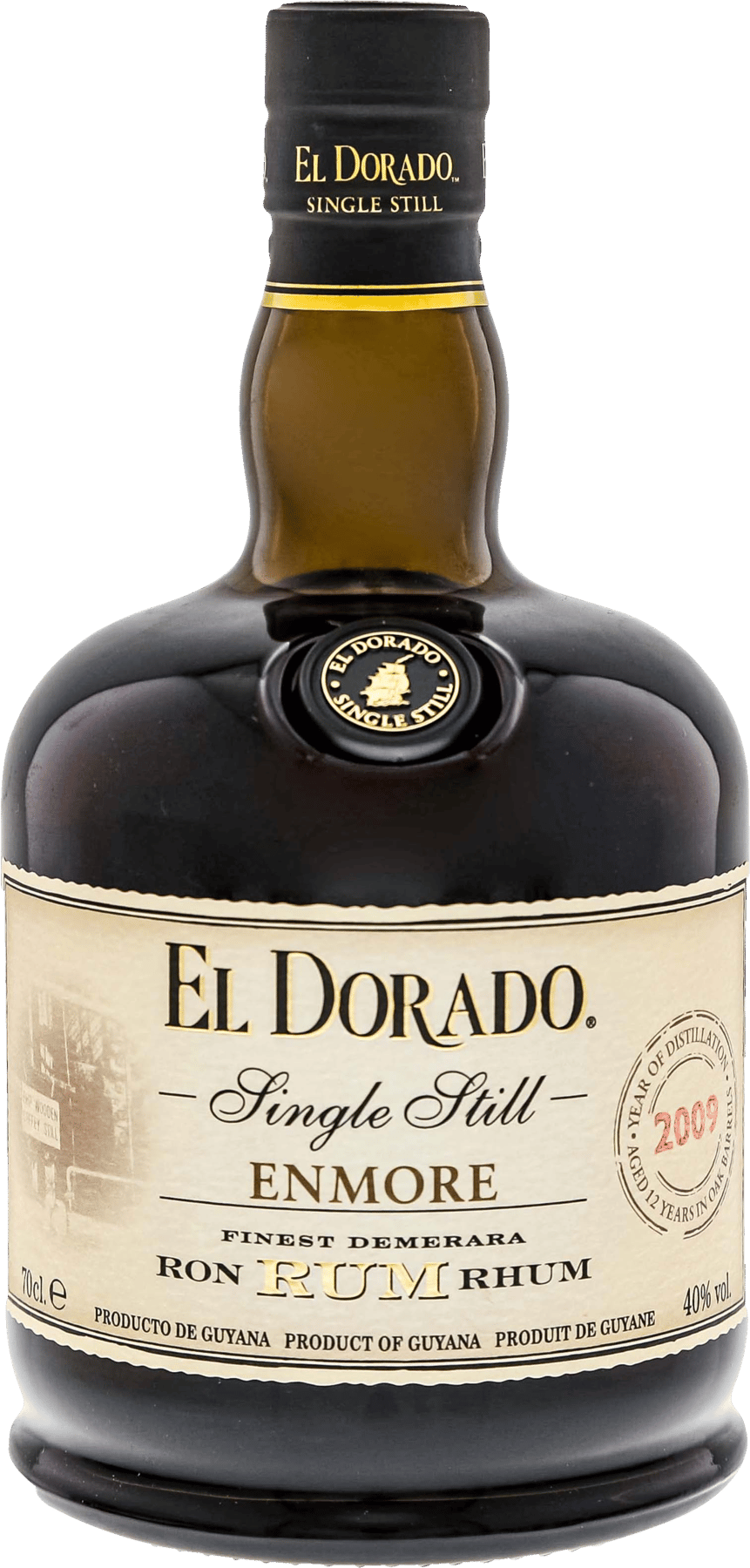El Dorado Single Still Enmore 2009 40% 0,7L