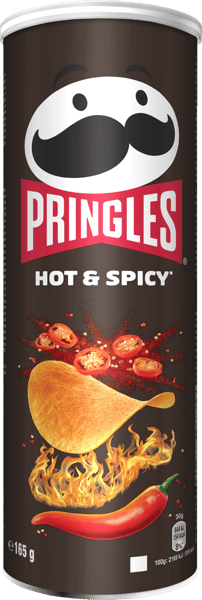 1 stk. Pringles Hot & Spicy 165 g