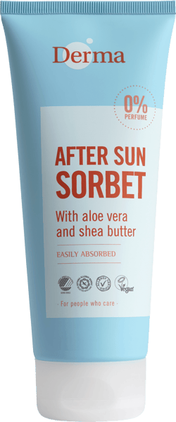 Modellbild av Derma Aftersun Sorbet 200 ml