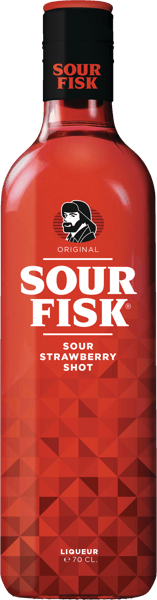 Modelbillede af Sure Fisk Sour Strawberry 15% 0,7l