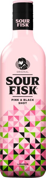Modelbillede af Sure Fisk Pink & Black 15% 0,7l