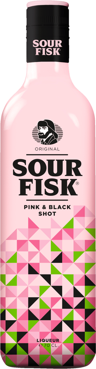 Sure Fisk Pink & Black