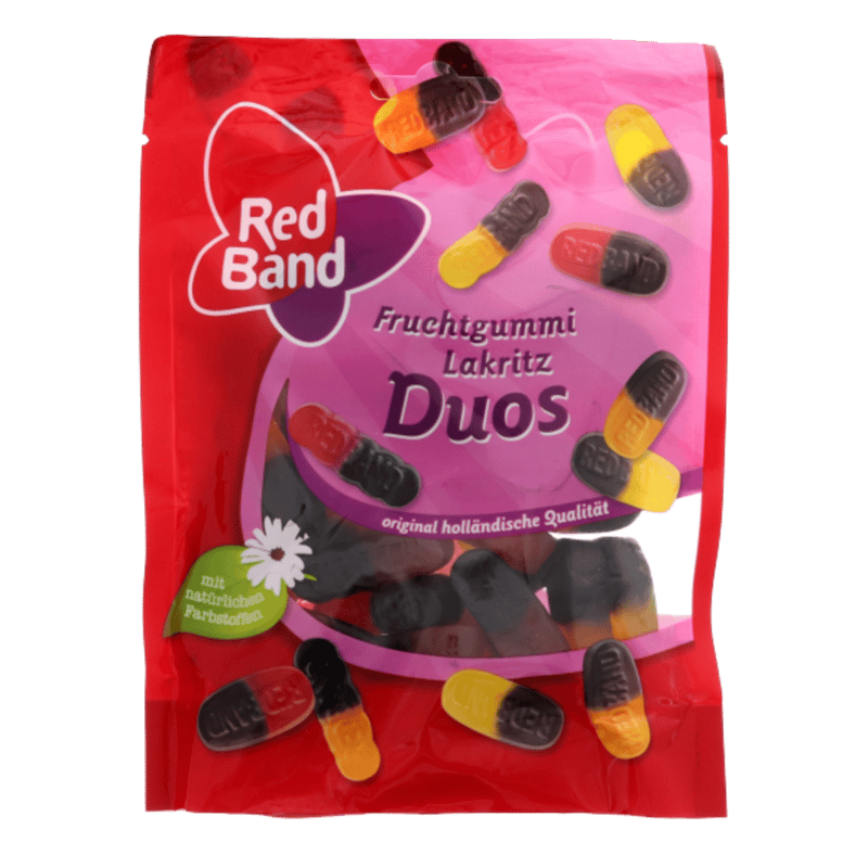 Red Band Fruchtgummi Lakritz Duos