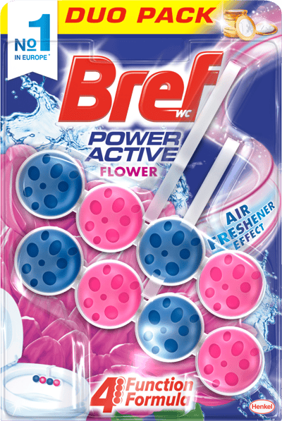 Modelbillede af Bref Power Active Fresh Flowers Duo 2x50 g