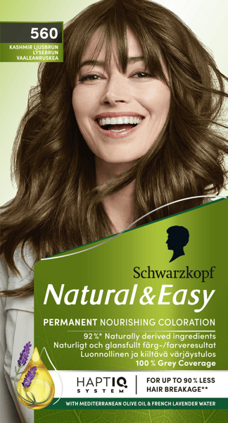 Modelbillede af Natural & Easy 560 Kashmir Lysebrun