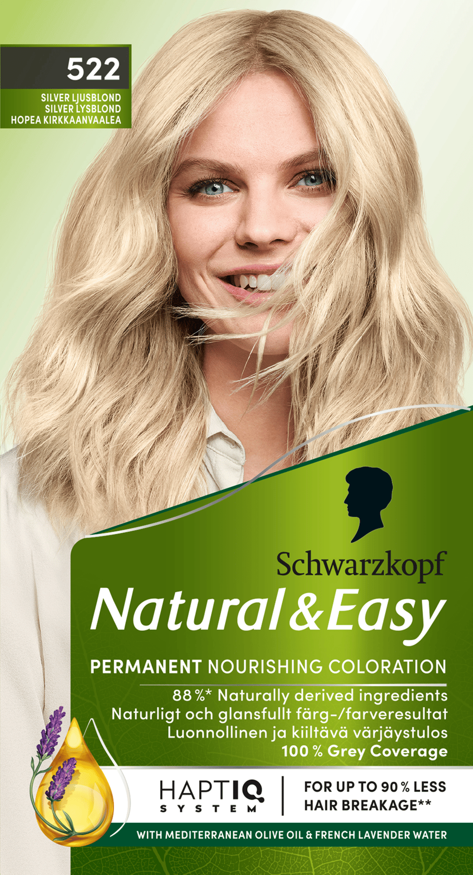 Natural & Easy 522 Silver Lysblond