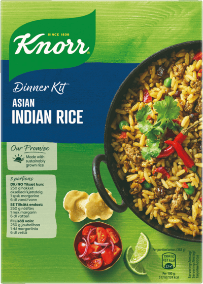 Knorr Indisk Risret - Online Grænsehandel til gode priser - Køb her