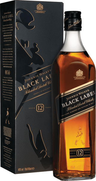 Modelbillede af Johnnie Walker Black Label 40% 0,7 l.
