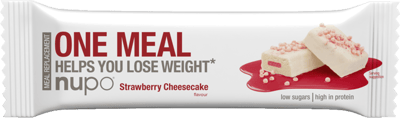 Modelbillede af Nupo One Meal Bar Strawberry Cheesecake