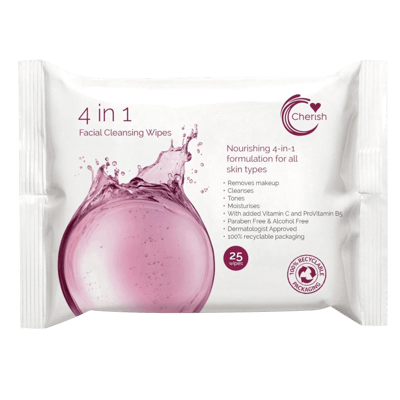 1 pk. Cherish Cleansing wipes 3I1