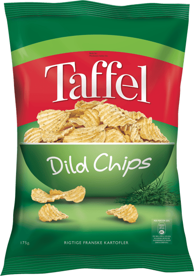 1 ps. Taffel Dild Chips 175 g