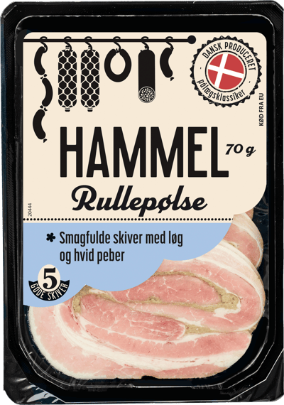Modelbillede af Hammel Rullepølse 70g.