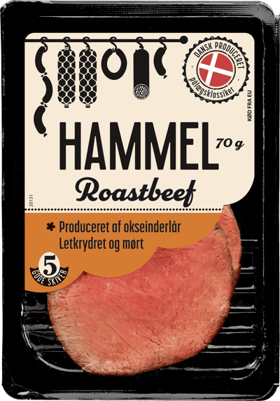 Modelbillede af Hammel Roastbeef 70g