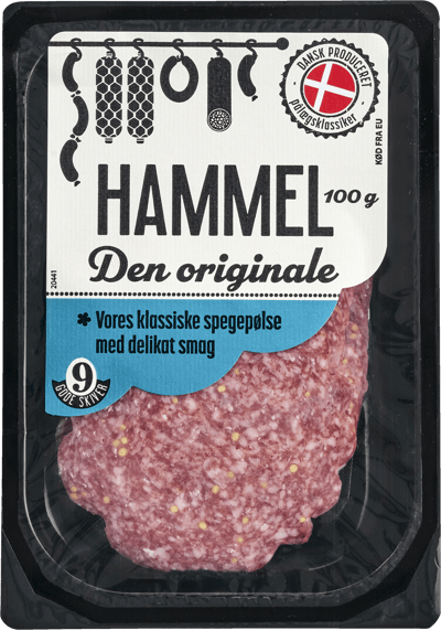 Modelbillede af Hammel Spegepølse 100g