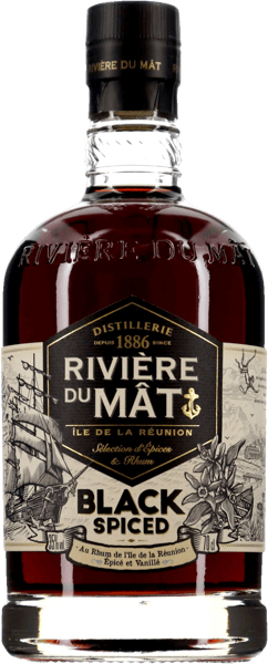 Modelbillede af Riviere du Mat Black spiced 35% 0,7 l.