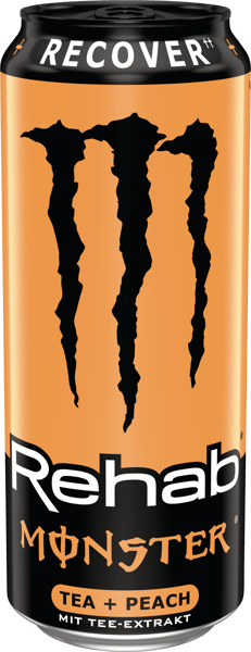 Modelbillede af Monster Energy Rehab Peach 12x0,5 l.