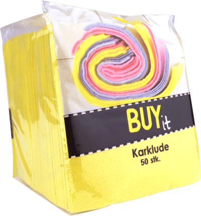 Modelbillede af BUYit karklude 50-pak