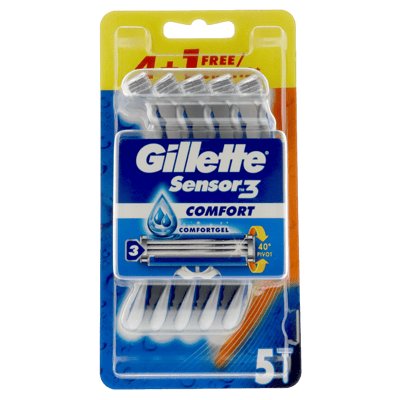 Modelbillede af Gillette Sensor3 4+1 Value Pack