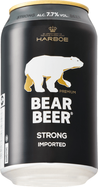 Modelbillede af Harboe Bear Beer 7,7% 24x0,33 l.