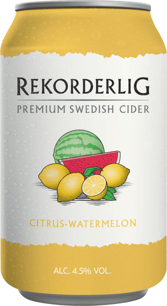 Modelbillede af Rekorderlig Citrus/Watermelon 4,5% 24x0,33 l.
