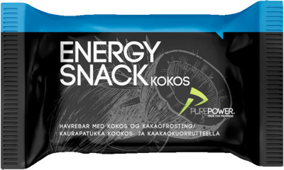 Modelbillede af Purepower Energy Snack Kokos 60 g