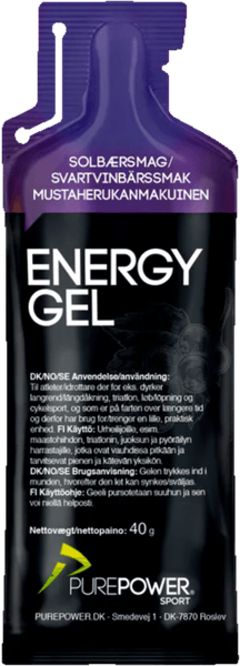 Modelbillede af Purepower Energy Gel BC Solbær 40 g