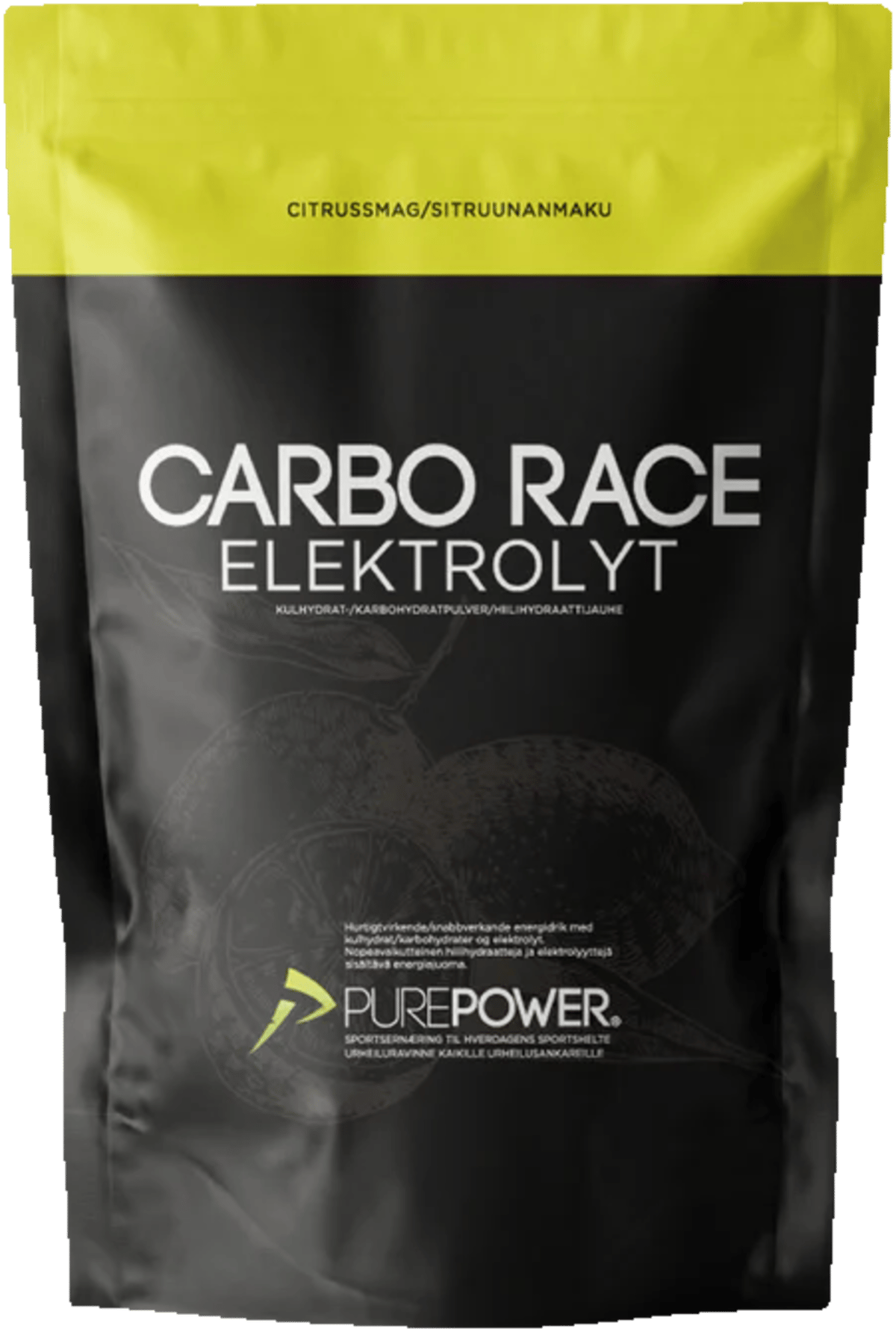Purepower Carbo Race Elektrolyt Citrus 1 kg