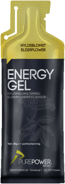 Modelbillede af Purepower Energy Gel BC Hyldeblomst 40 g