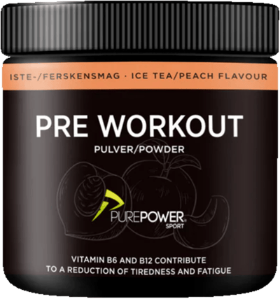 Modelbillede af PurePower Pre-Workout Ice Tea Peach 300 g