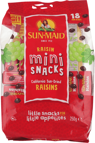 Modelbillede af Sun Maid Mini 18 stk.