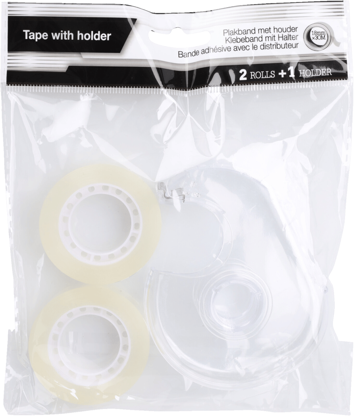 2 Tape Ruller m. Holder